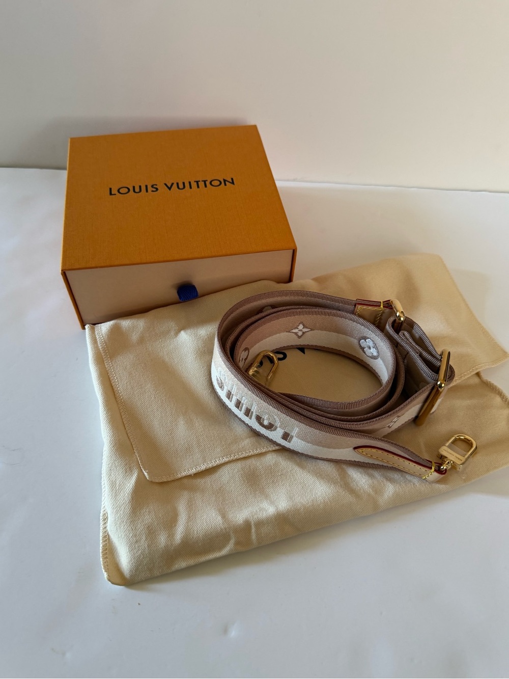 Louis Vuitton speedy 20 nylon strap